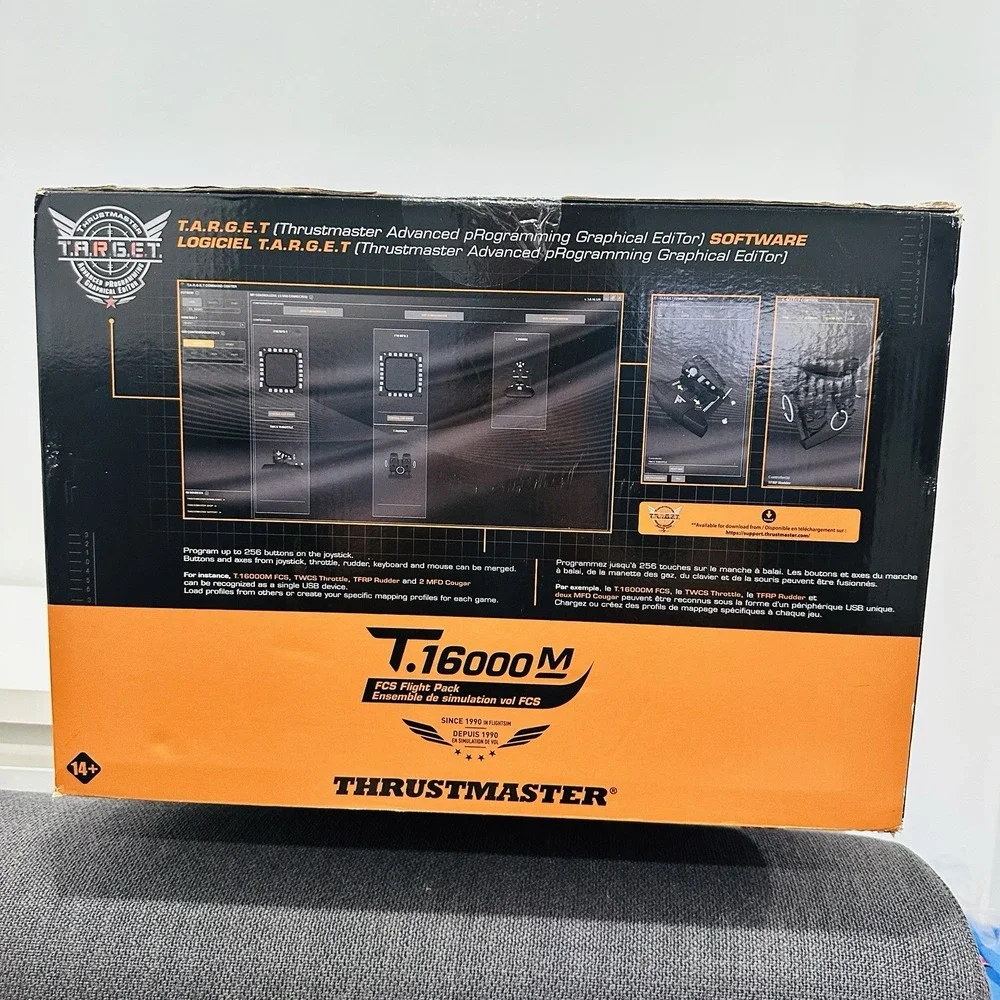 New damaged box Thrustmaster T.16000M FCS Flight Pack 2960782